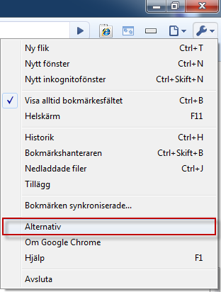 Google Chrome alternativ