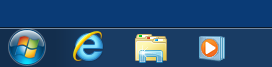 Internet Explorer 9 ikon aktivitetsfält