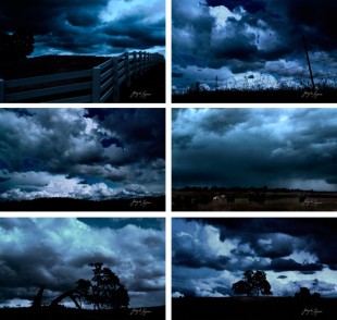 Bakgrundsbilder från temat Mörka moln