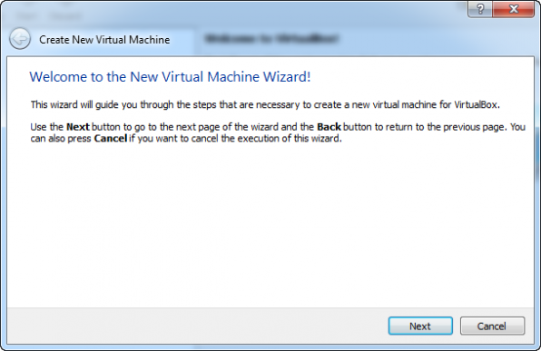 Windows 8 installation i VirtualBox